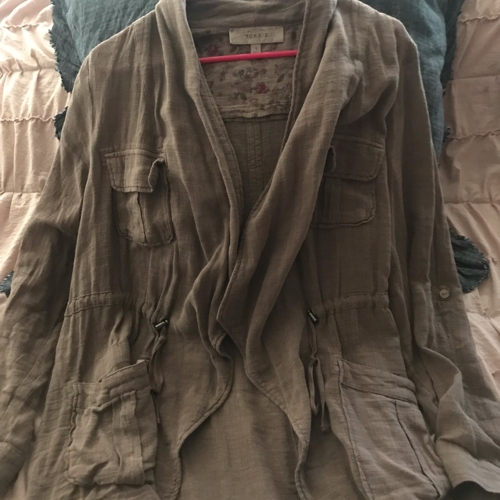 Very cute lightweight blazer from Torrid